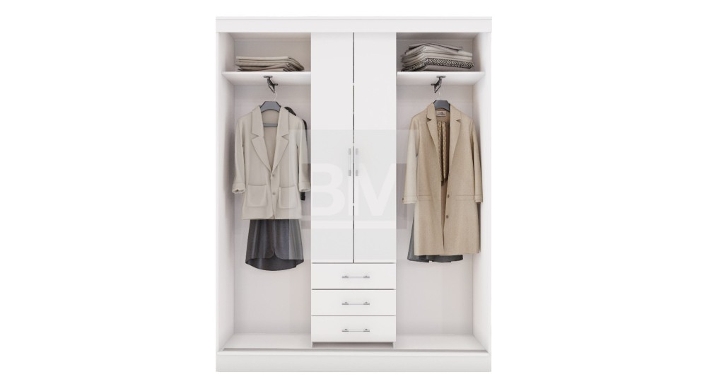 ШКАФ МАЭСТРО ЛАЙТ с фурнитурой