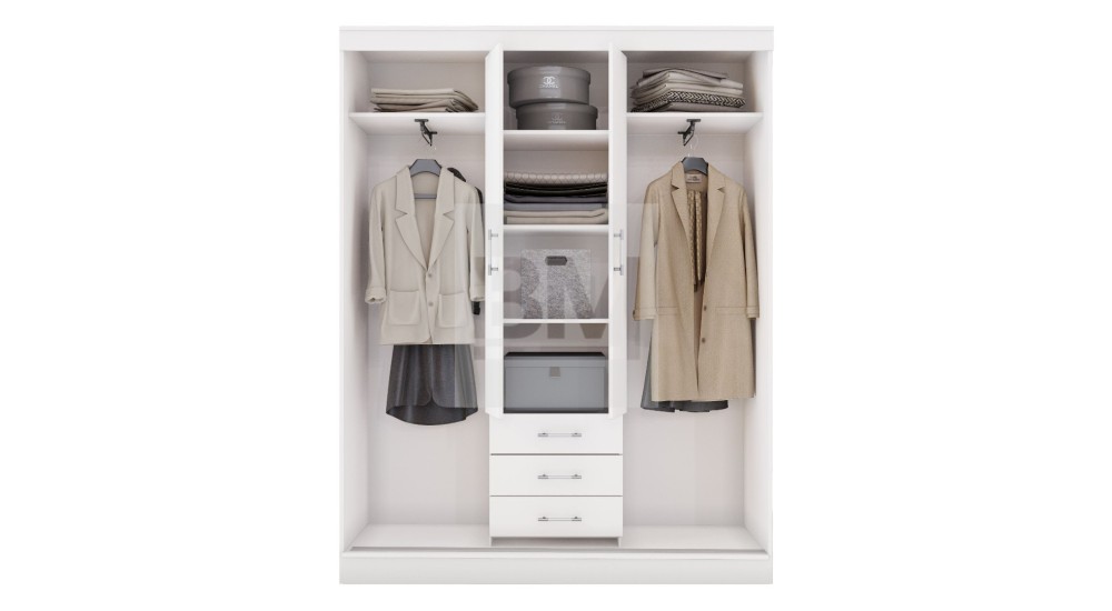 ШКАФ МАЭСТРО ЛАЙТ с фурнитурой