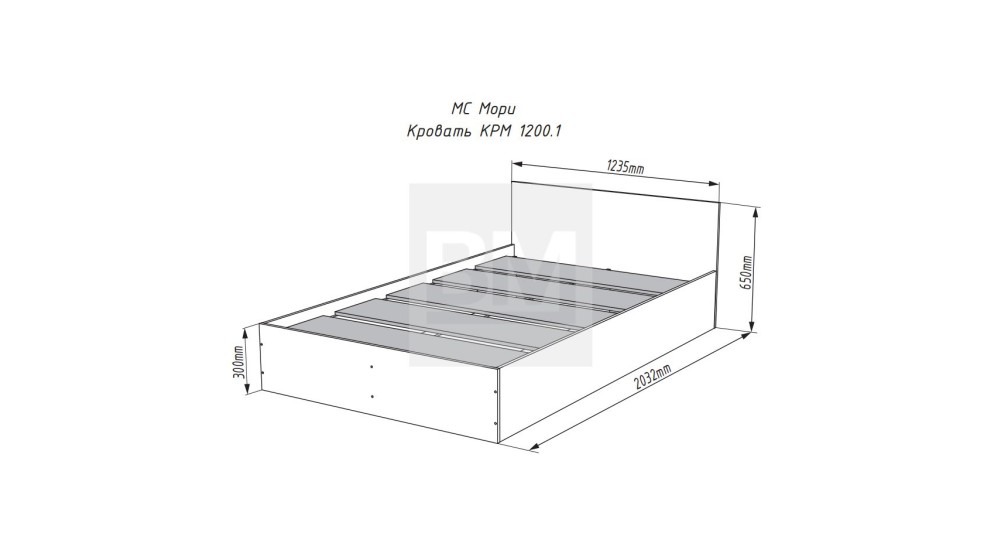 Кровать Стандарт